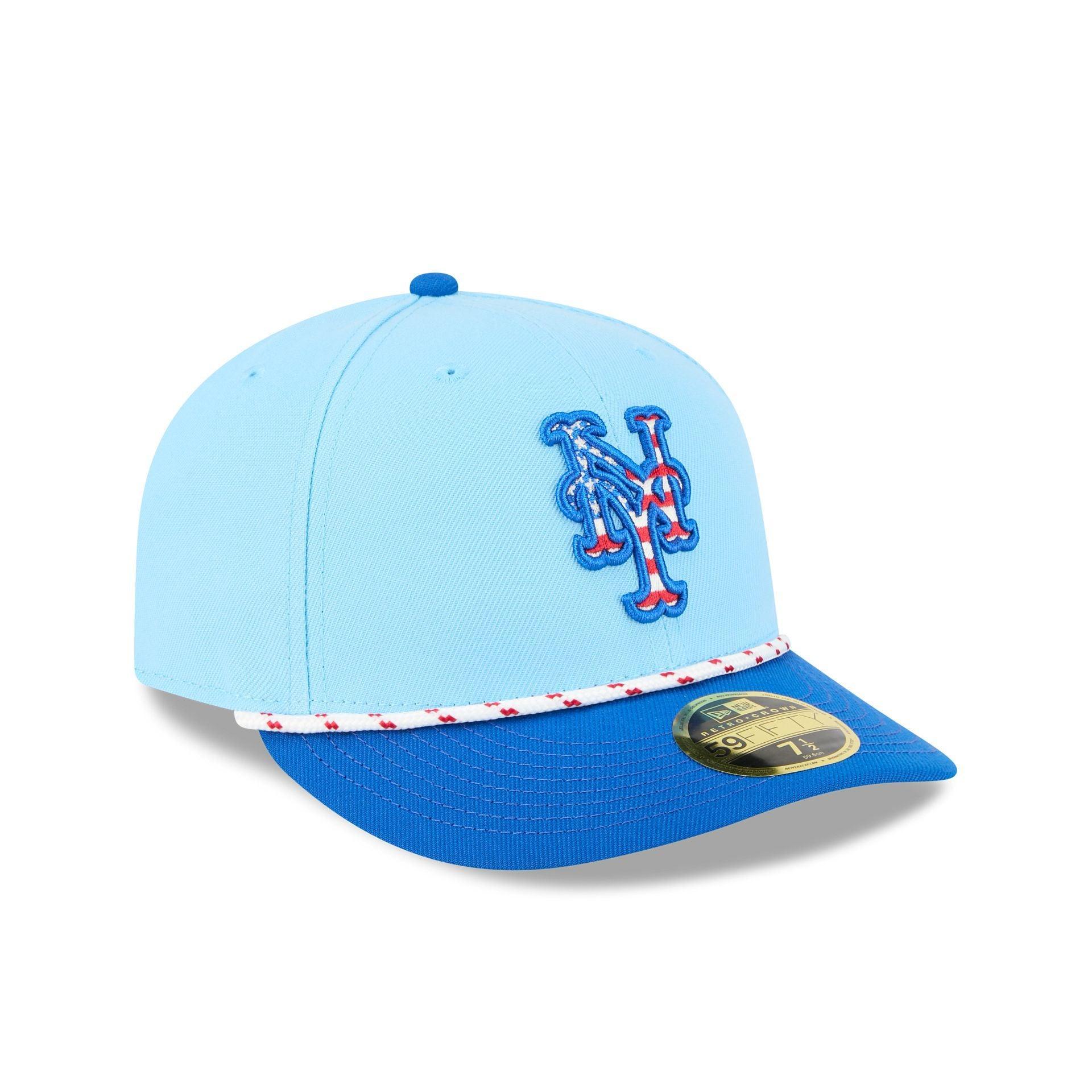 New York Mets Independence Day 2025 Low Profile 59FIFTY Fitted Hat Male Product Image