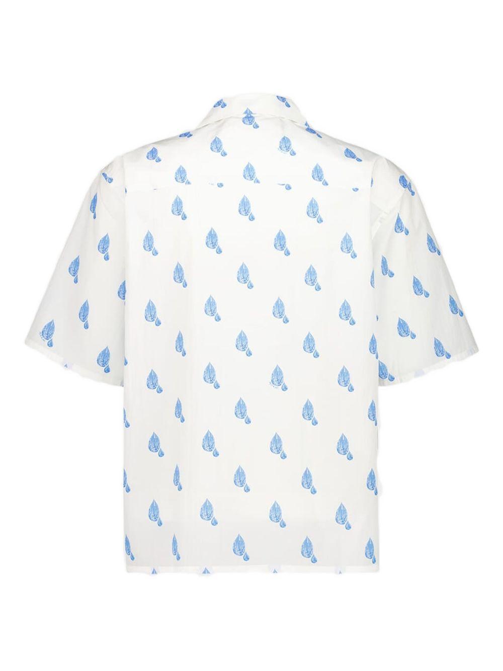 printed short-sleeves shirt Product Image