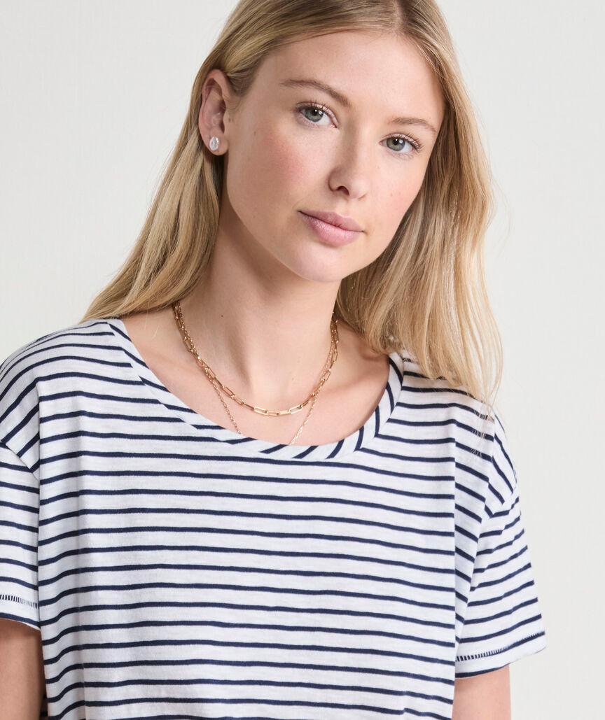 Slub Jersey Relaxed Tee Product Image