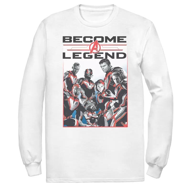 Men's Marvel Avengers Endgame Suited Up Poster Tee, Size: Medium, White Product Image