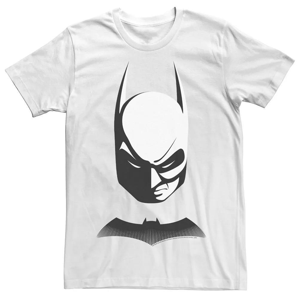 Men's DC Fandome Batman Minimalist Logo Tee, Size: Large, White Product Image