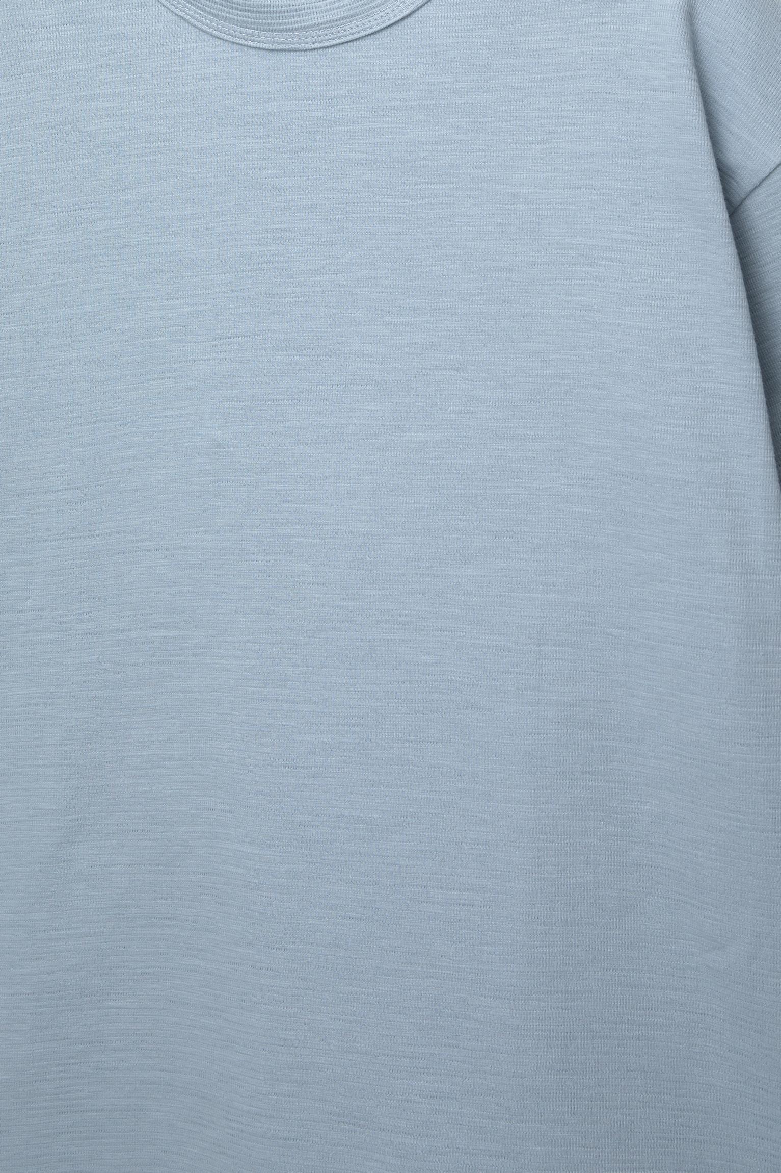 Short sleeve textured T-shirt Product Image