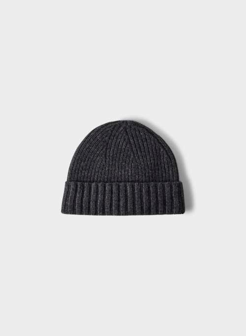 cashmere rib short cuffed beanie Product Image