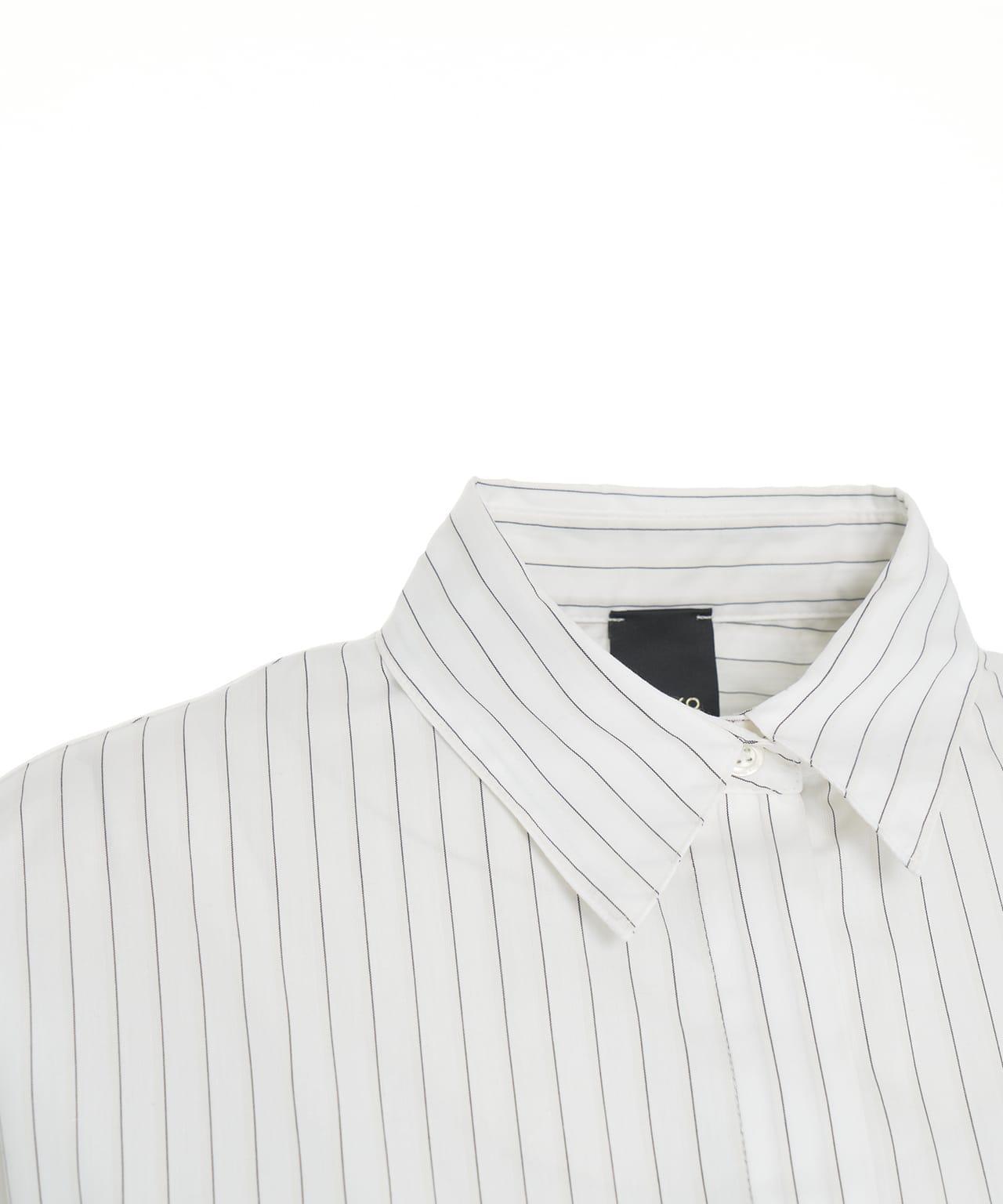 Striped oversized shirt Product Image
