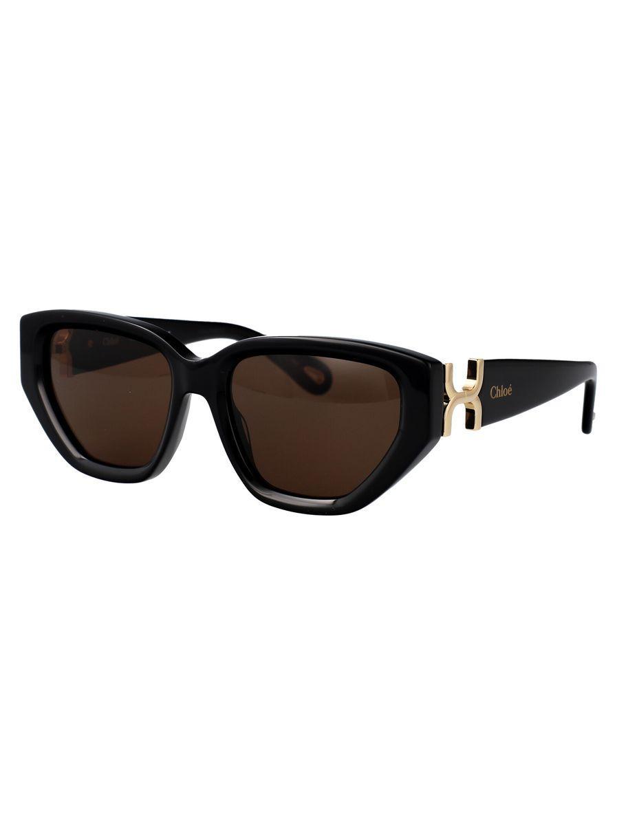 CHLOÉ Eyewear In 001 Black Black Brown Product Image