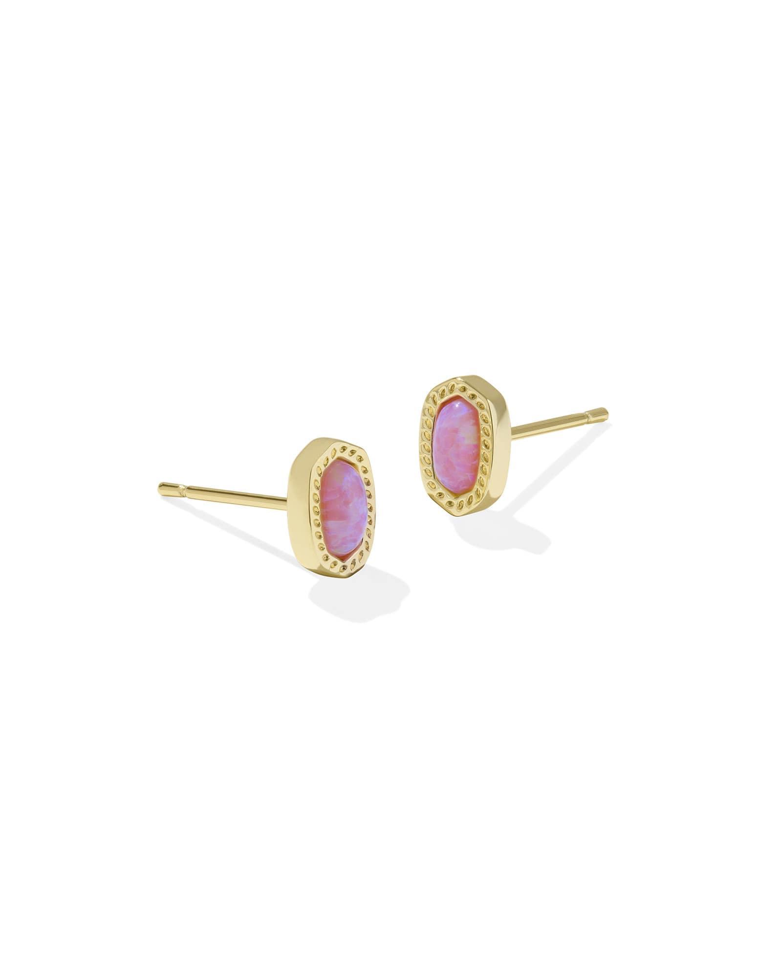 Mini Ellie Gold Stud Earrings Product Image