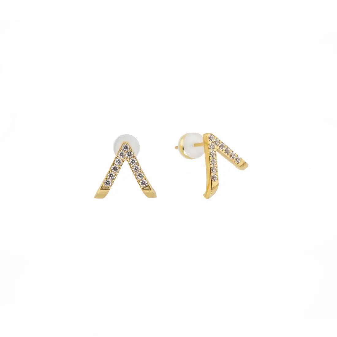 Diamond V Studs Product Image