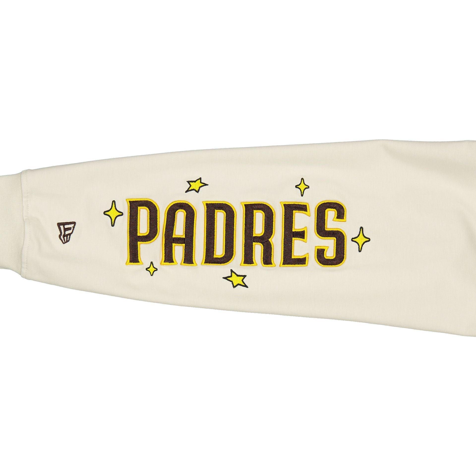 San Diego Padres Stone Logo Select Full-Zip Hoodie Male Product Image