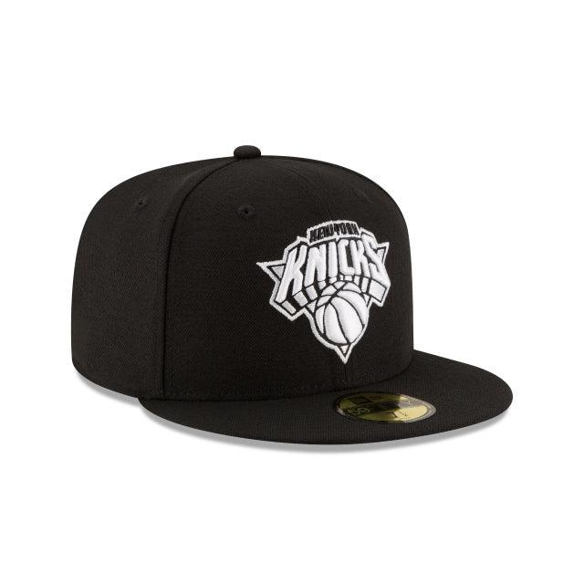 Atlanta Hawks Basic Black & White 9FIFTY Snapback Hat Male Product Image