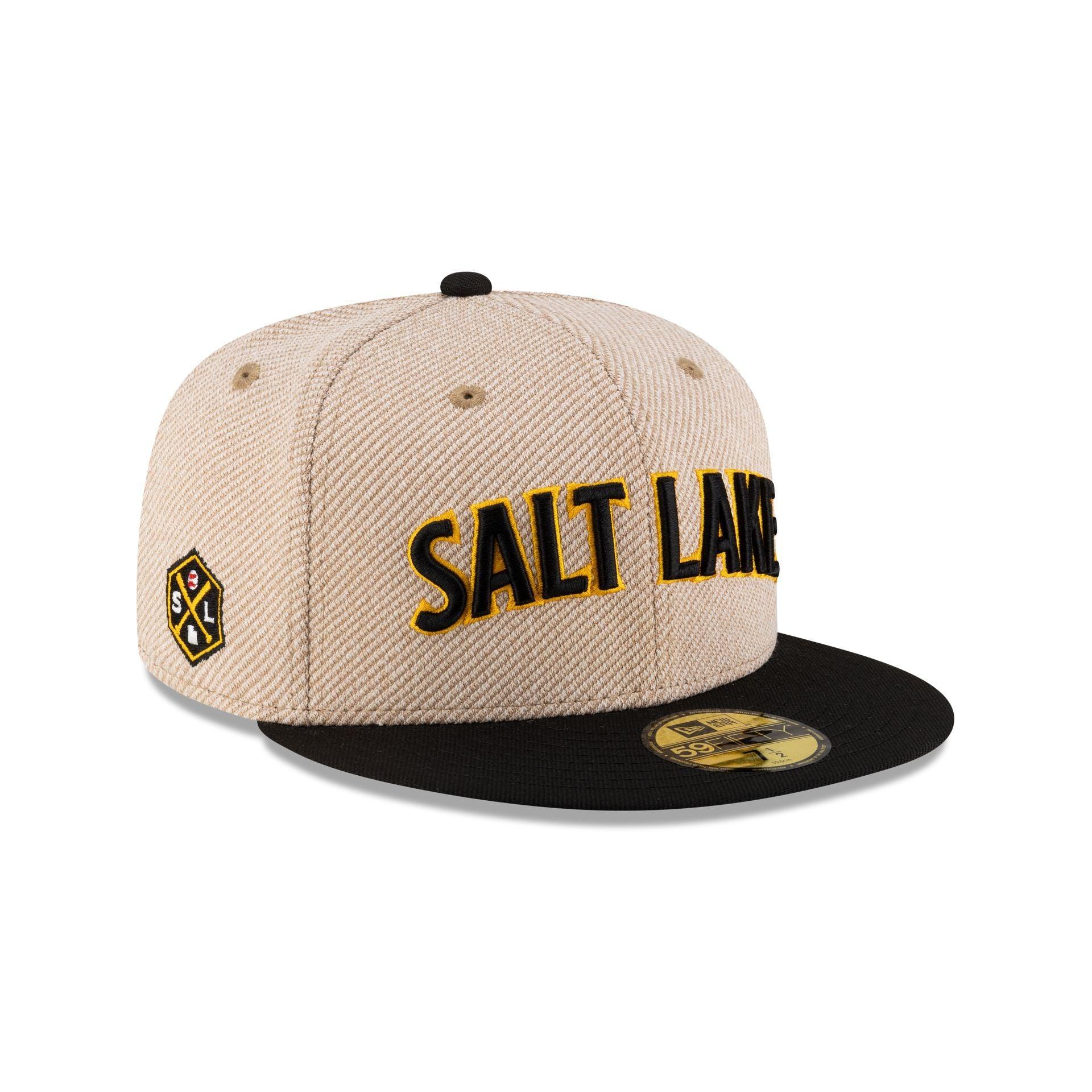 Salt Lake Bees Terry Heather Tan 59FIFTY Fitted Hat Male Product Image