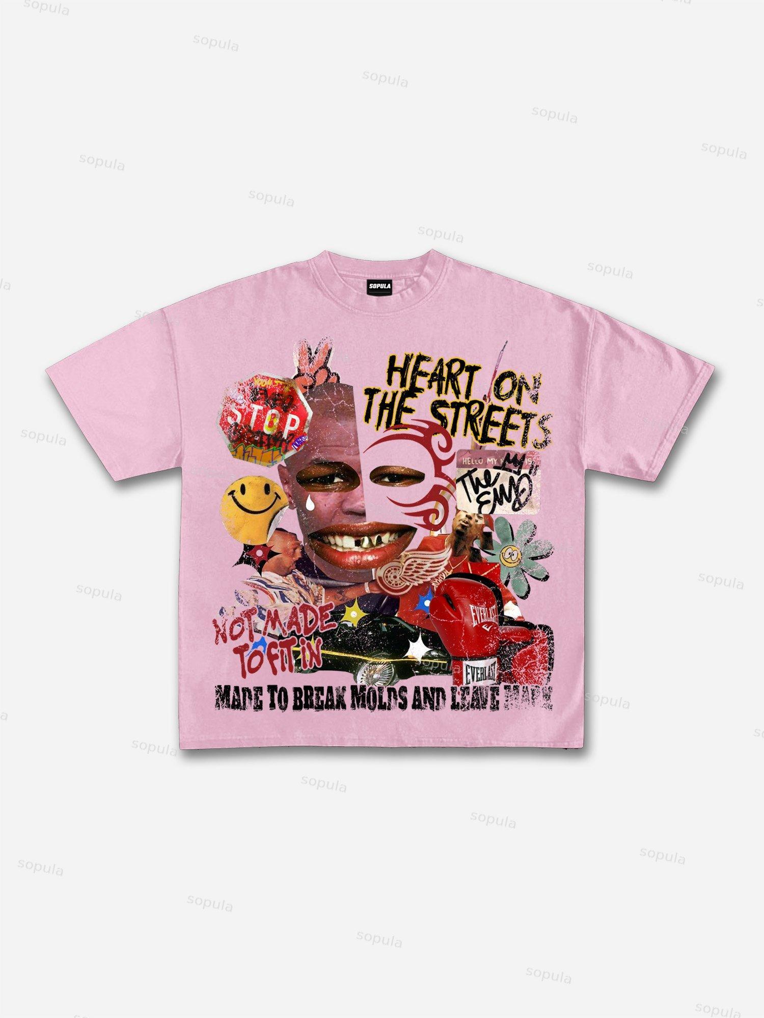 Money Makers Graphics Fly Rich Printed Casual T-Shirt Product Image