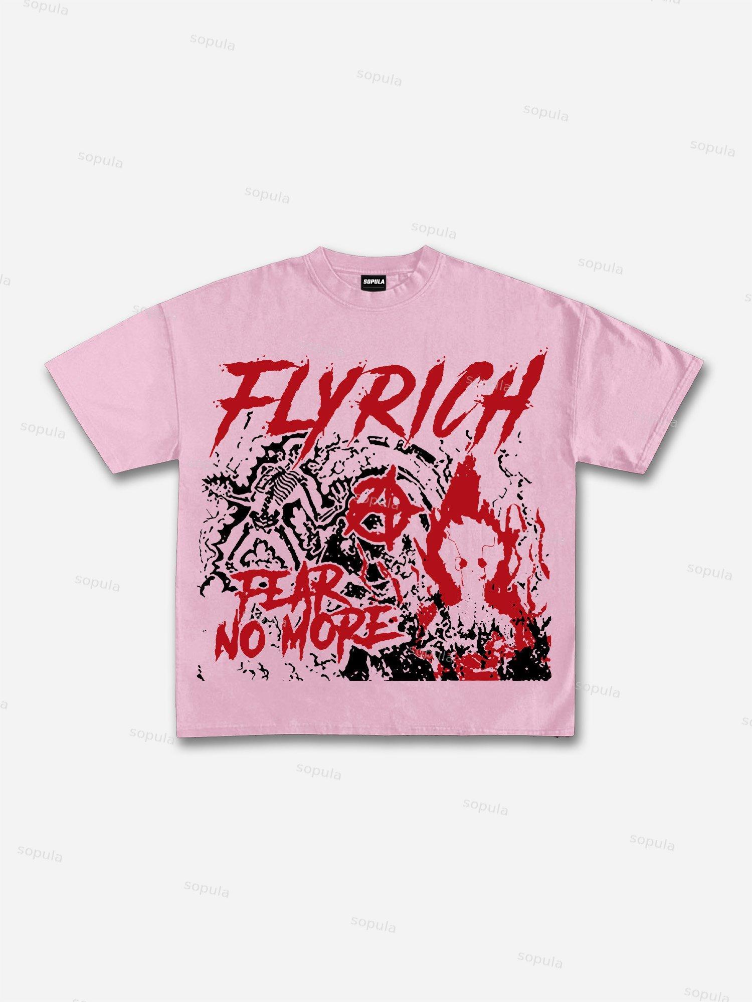 Unisex Fly Rich Graphic T-Shirt Product Image