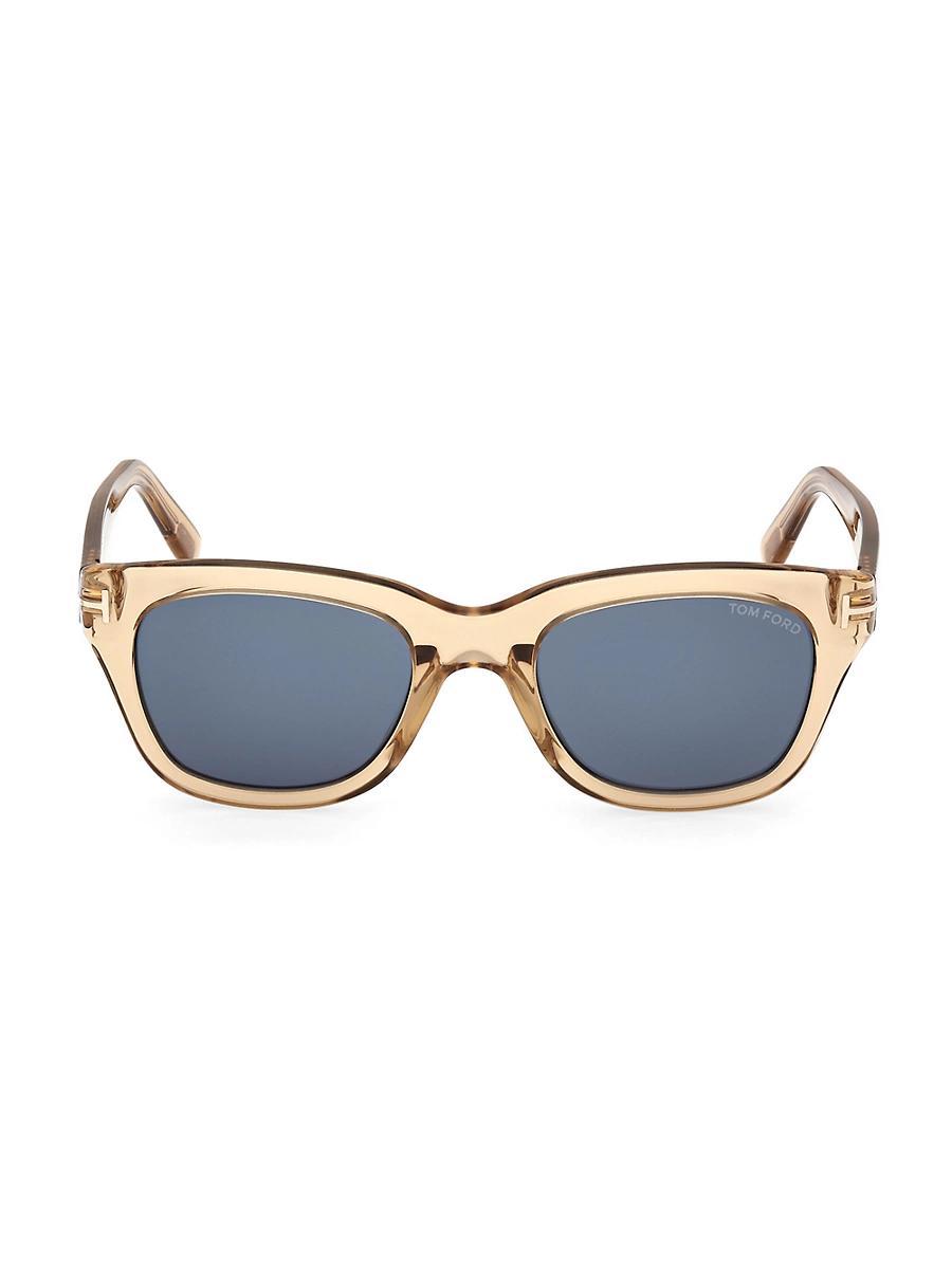 Mens 52MM Snowdon Square Sunglasses Product Image