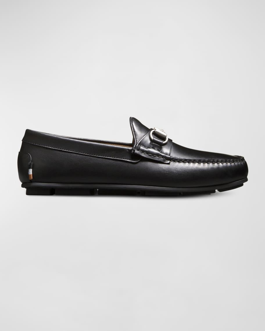 Allen-Edmonds Mens Sebastian Leather Bit Buckle Driving Loafers Product Image