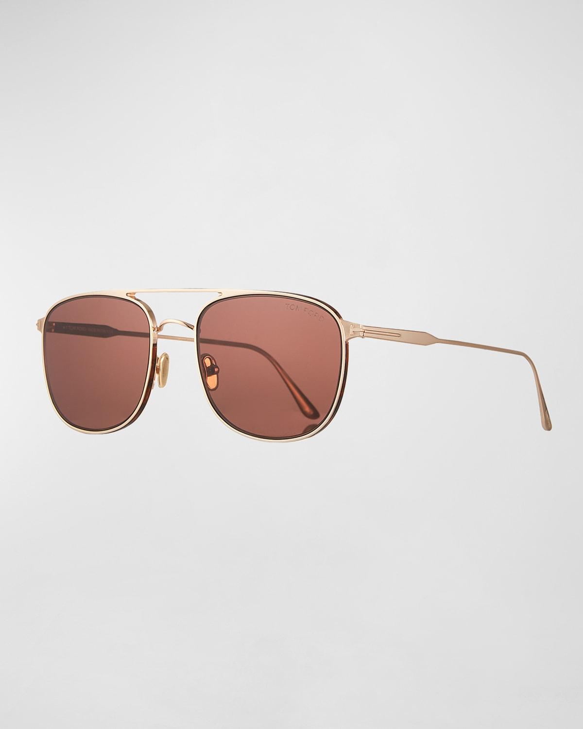 Mens Jake 56MM Navigator Sunglasses Product Image