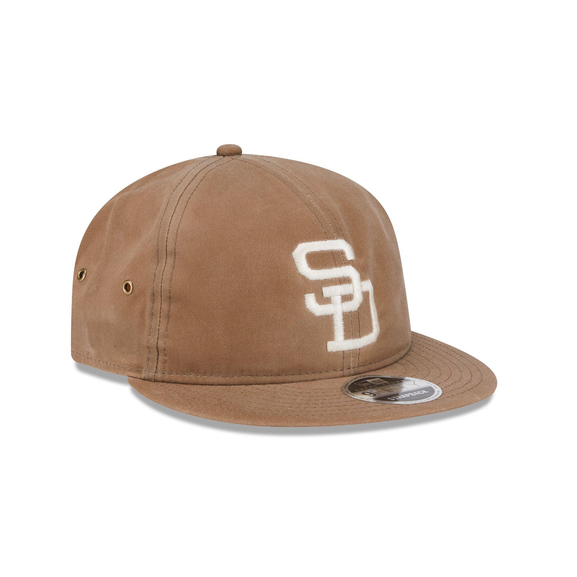 Houston Astros Khaki Retro Crown 9FIFTY Adjustable Hat Male Product Image