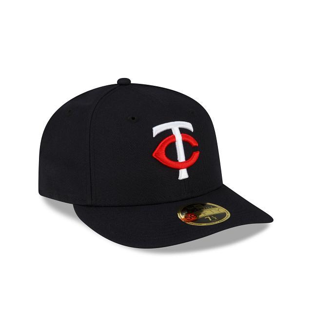 Minnesota Twins Authentic Collection Low Profile 59FIFTY Fitted Hat Male Product Image