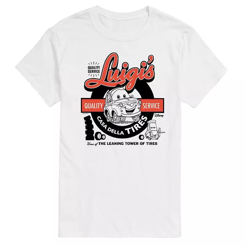 Disney / Pixar's Cars Luigis Casa Della Tires Graphic Tee, Men's,  Product Image