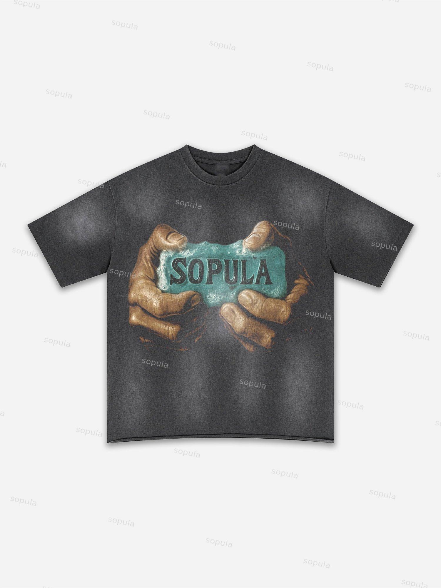 Fly By Choice Graphic Washed T-shirt Product Image