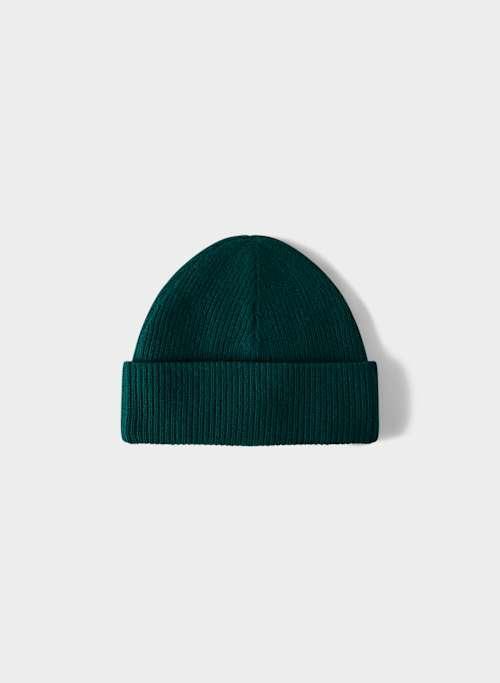 merino wool jersey-rib cuffed beanie Product Image