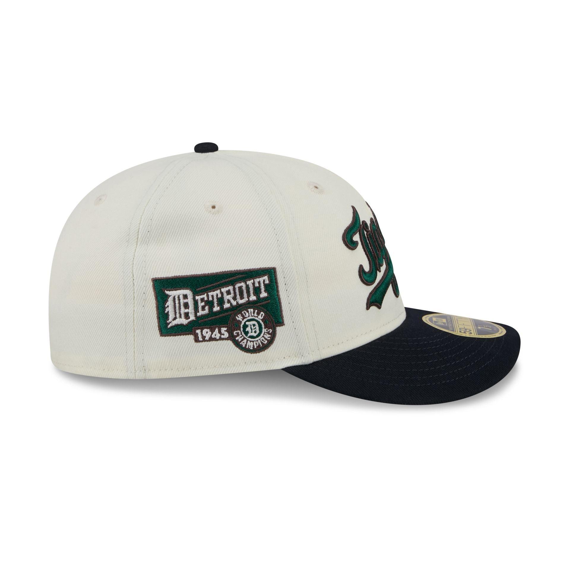 Detroit Tigers Forest Visor Retro Crown 59FIFTY Fitted Hat Male Product Image