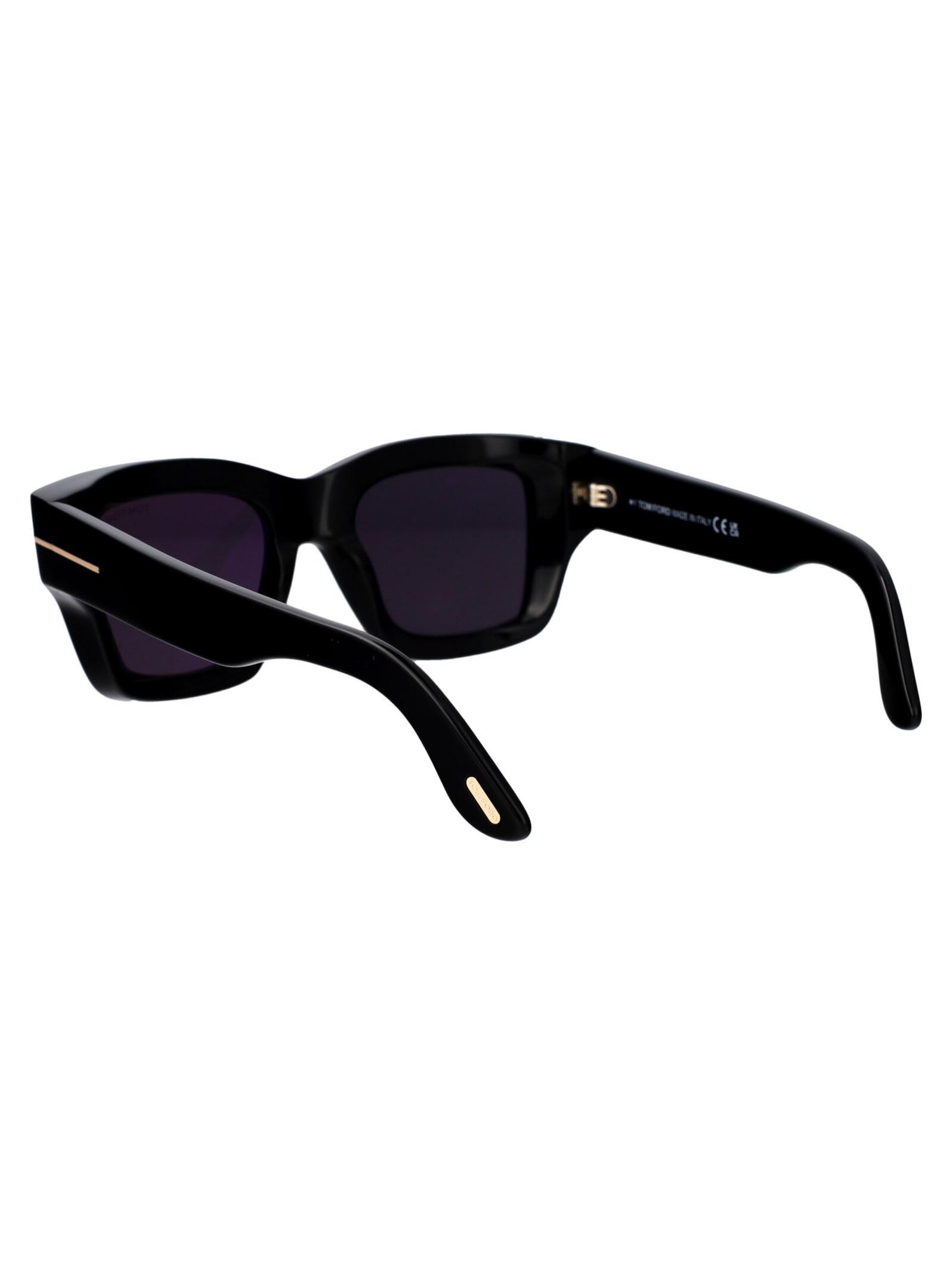 TOM FORD Sunglasses In 01a Black Product Image