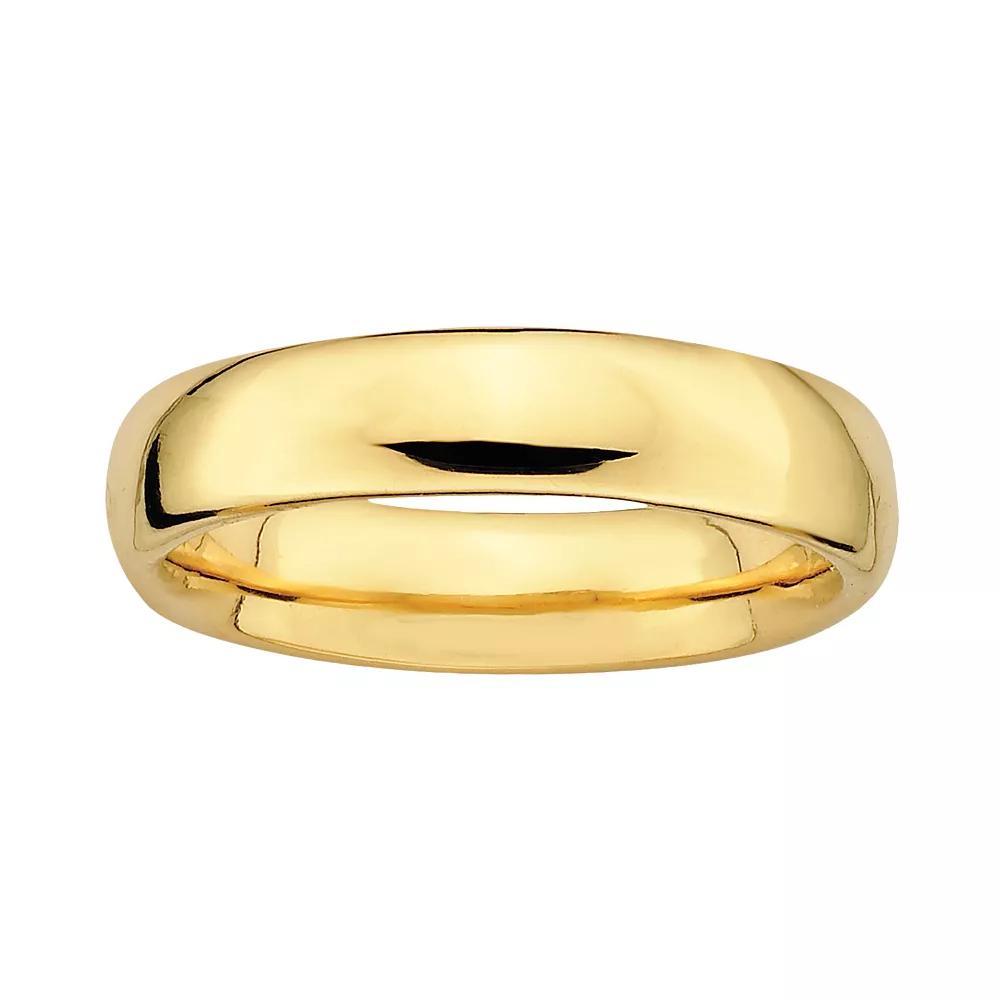 Stacks & Stones 18k Gold Over Silver Stack Ring, Women's, Size: 10 Product Image