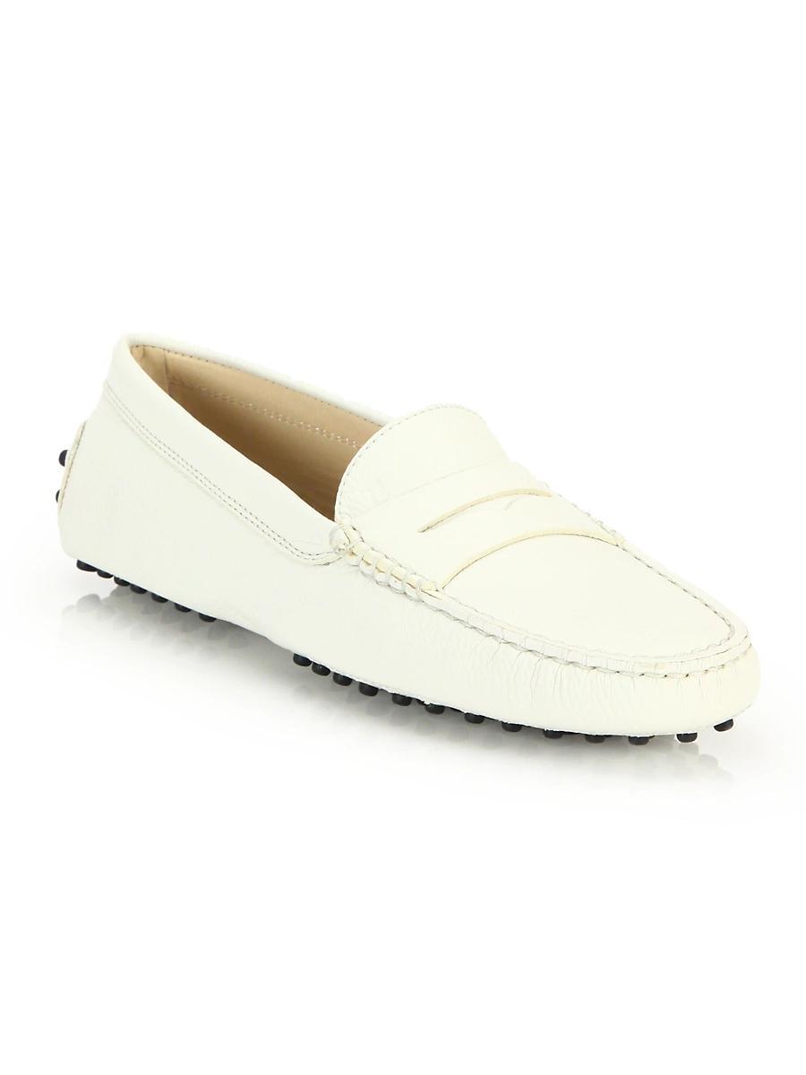 Suede Driver Penny Loafers Product Image