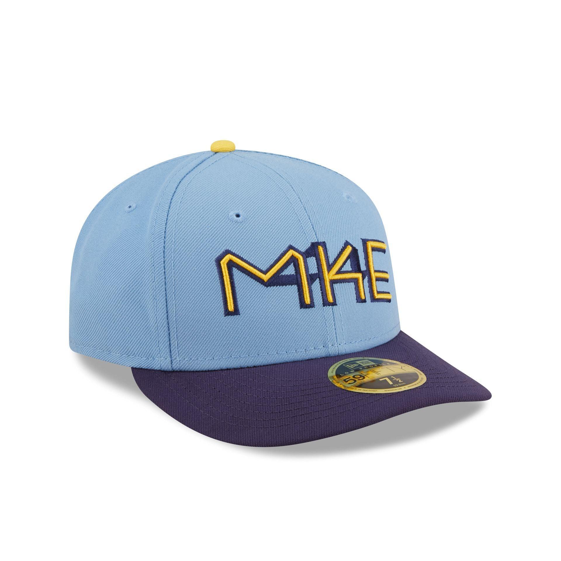 Milwaukee Brewers City Connect Low Profile 59FIFTY Fitted Hat Male Product Image