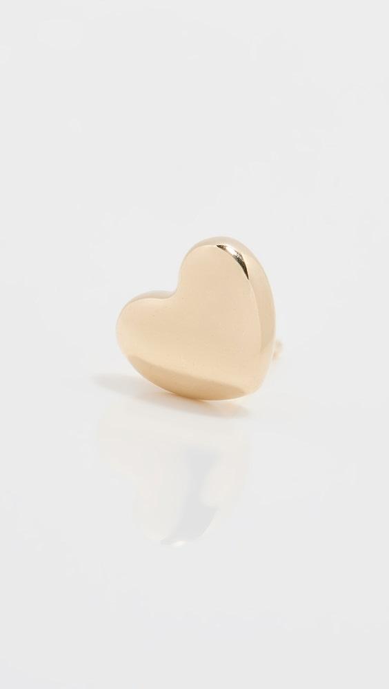 Ariel Gordon Jewelry 14k Heart Hellium Studs | Shopbop Product Image