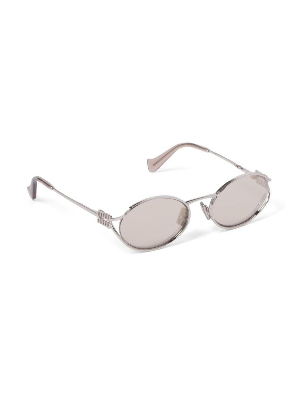 oval-frame sunglasses Product Image