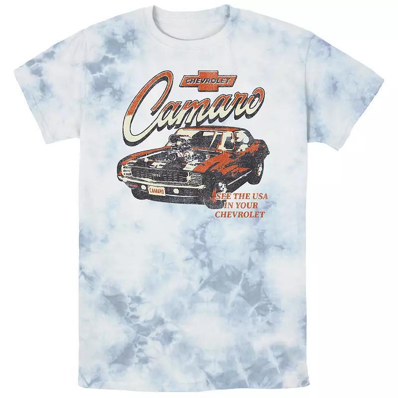 Men's Chevrolet Camaro See The USA Bombard Wash Graphic Tee,  Product Image