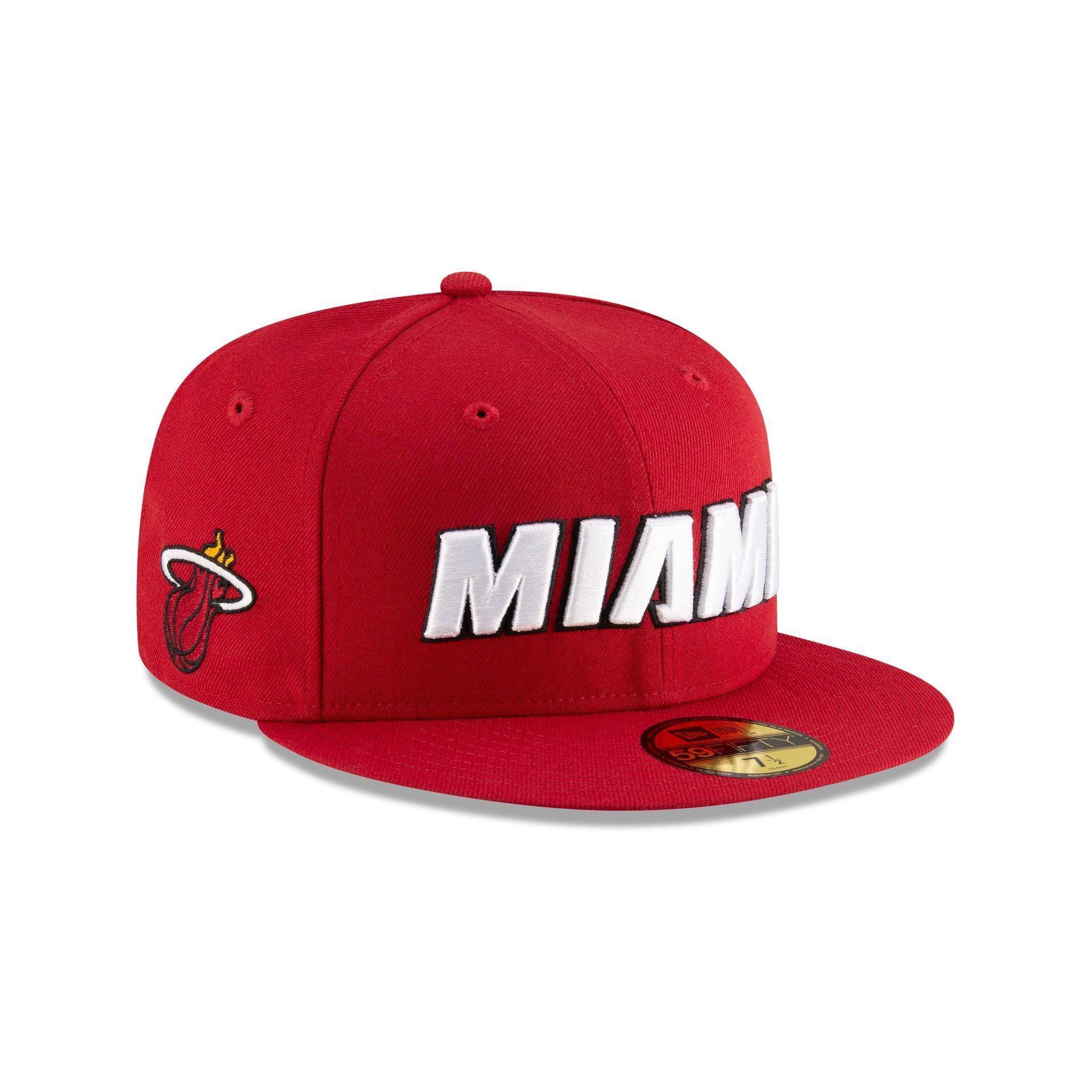 Miami Heat 2024 Statement Edition 59FIFTY Fitted Hat Male Product Image