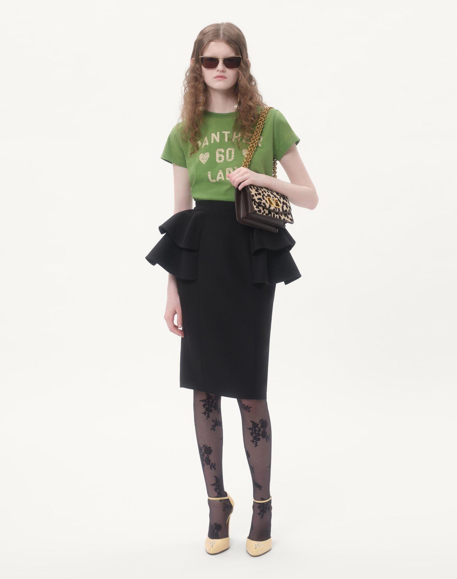 Crepe Couture Midi Skirt Product Image