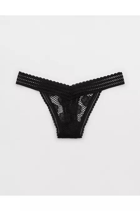 Show Off Beachside Lace Thong Underwear Women's Product Image
