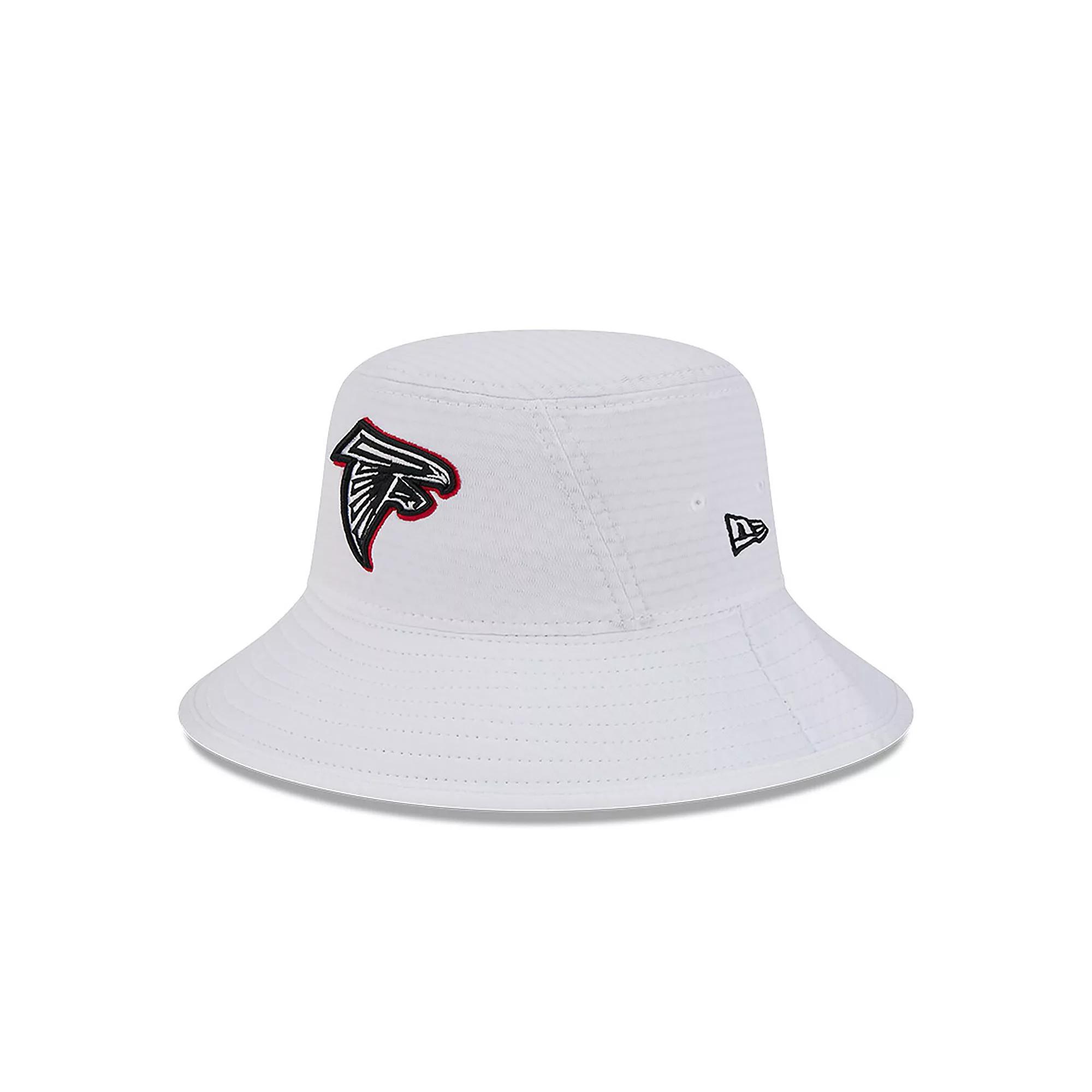 Men's New Era White Atlanta Falcons 2024 NFL Training Camp Stretch Bucket Hat Product Image