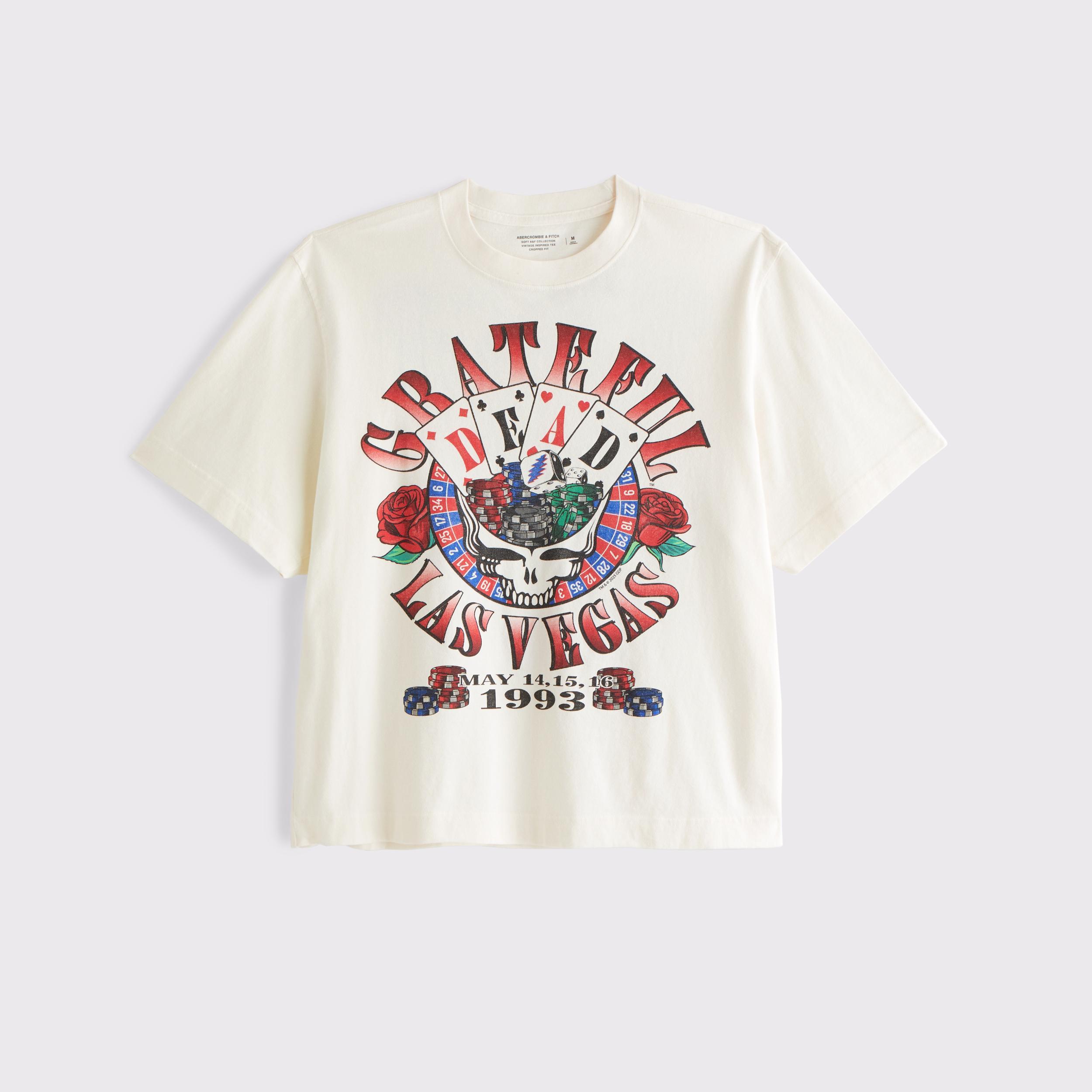 Cropped Grateful Dead Graphic Tee Product Image