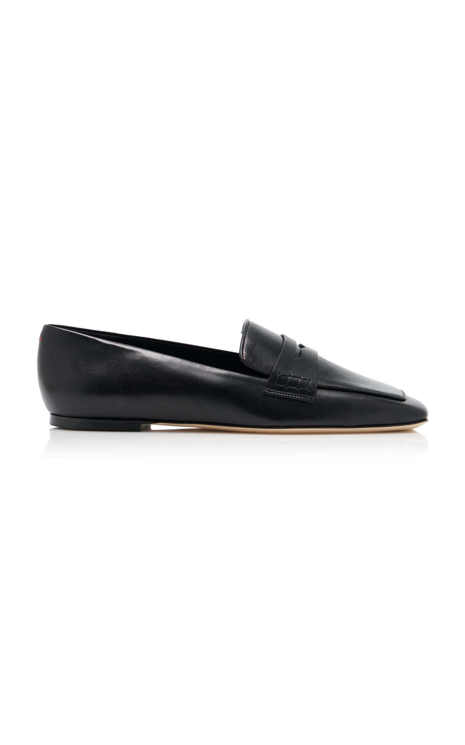 Tom Leather Loafers In Black Product Image