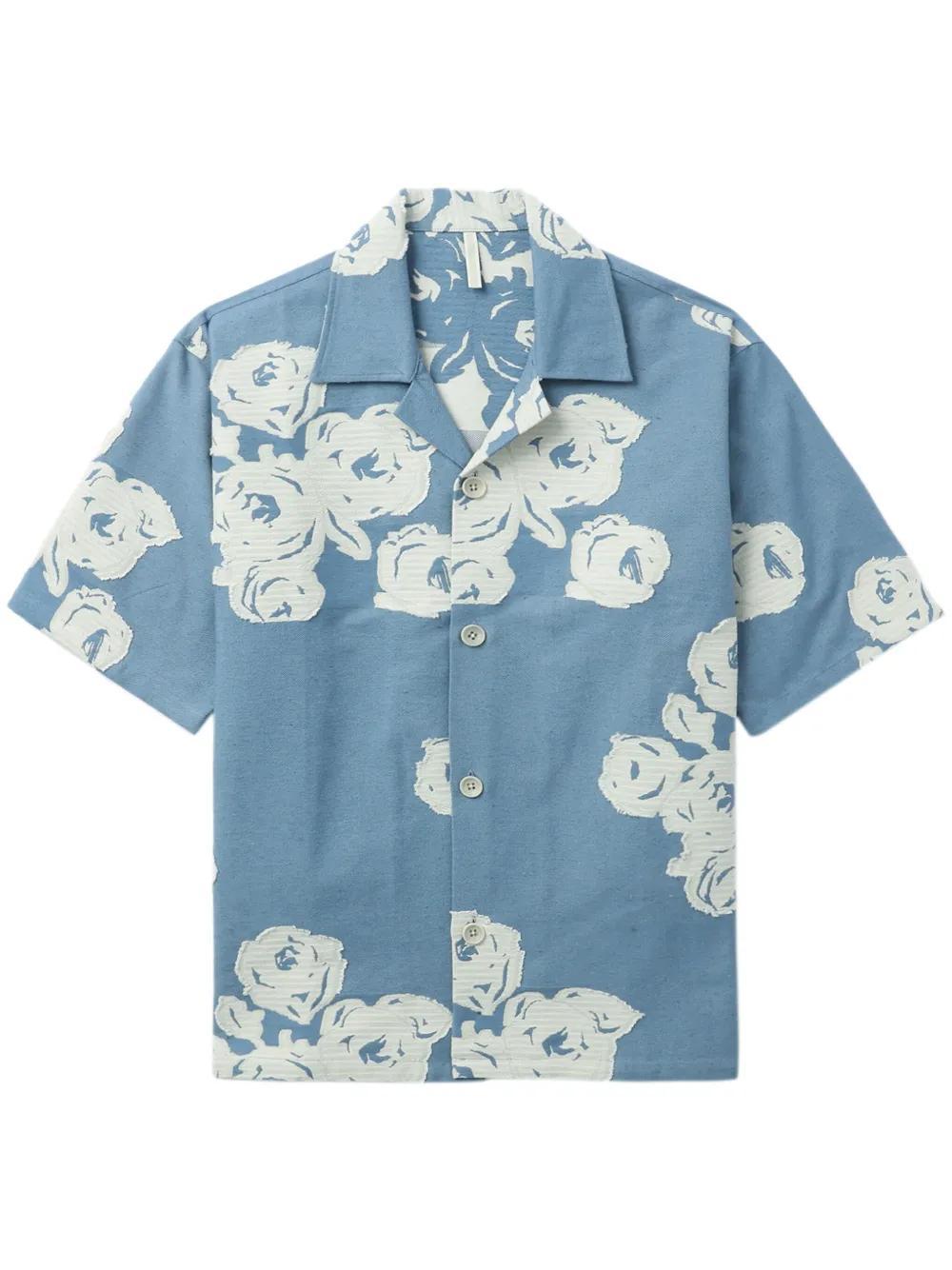 SUNFLOWER Cayo Shirt Ss In Blue Product Image