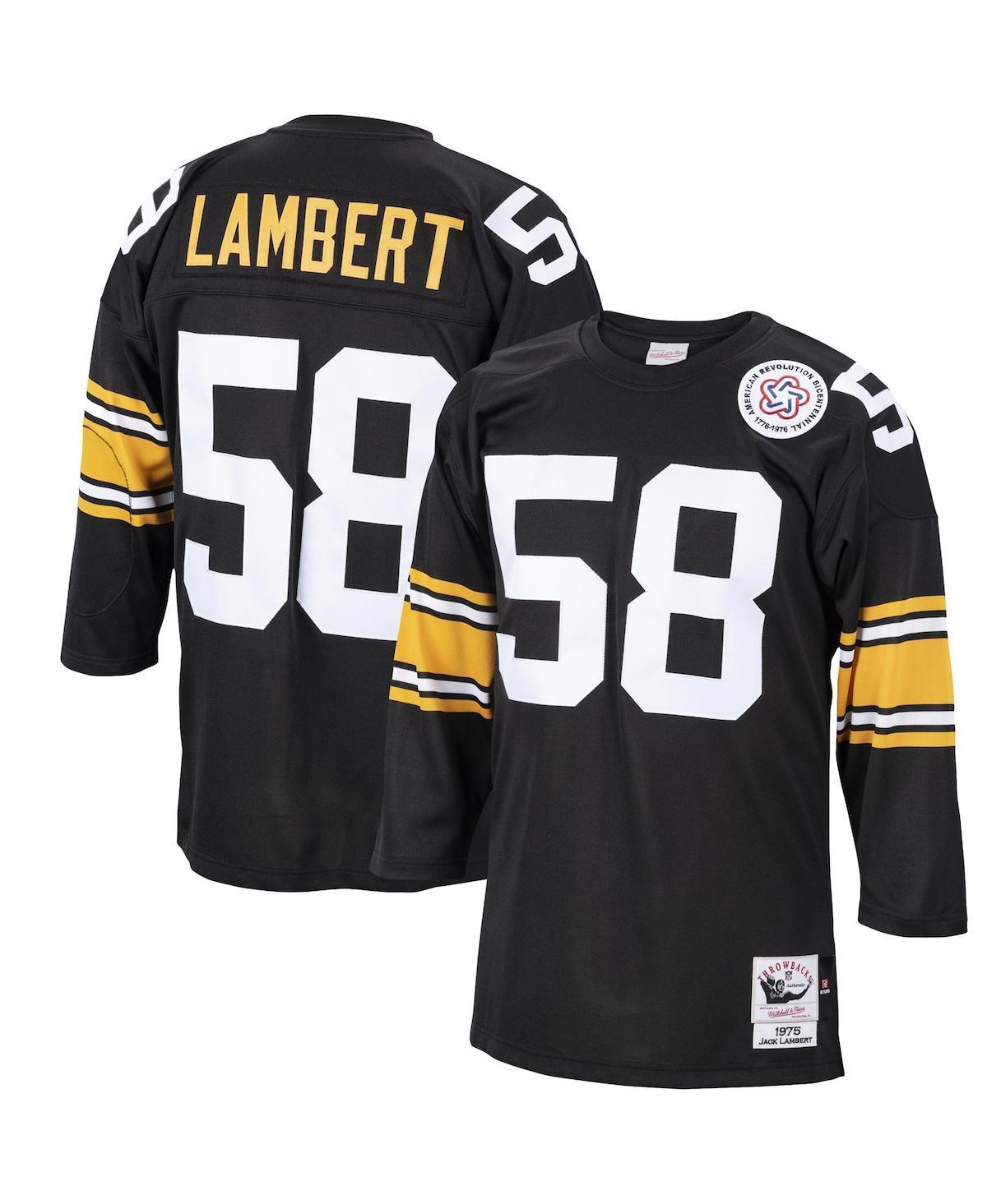 Mens Mitchell & Ness Jack Lambert Pittsburgh Steelers 1975 Authentic Retired Player Jersey Product Image