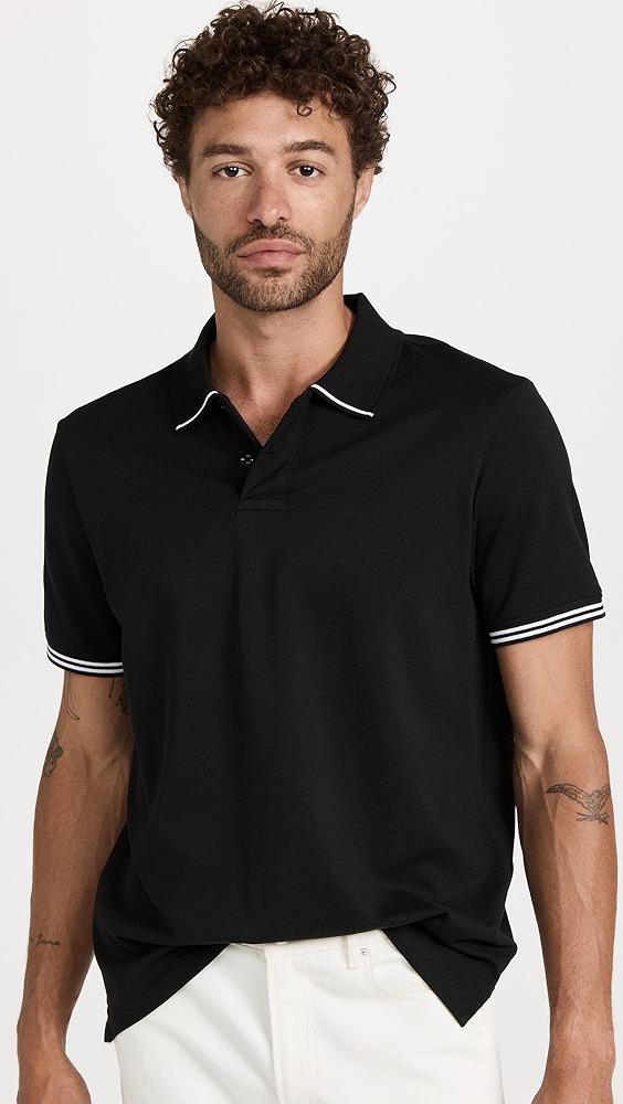 Club Monaco Tipped Collar Polo | Shopbop Product Image