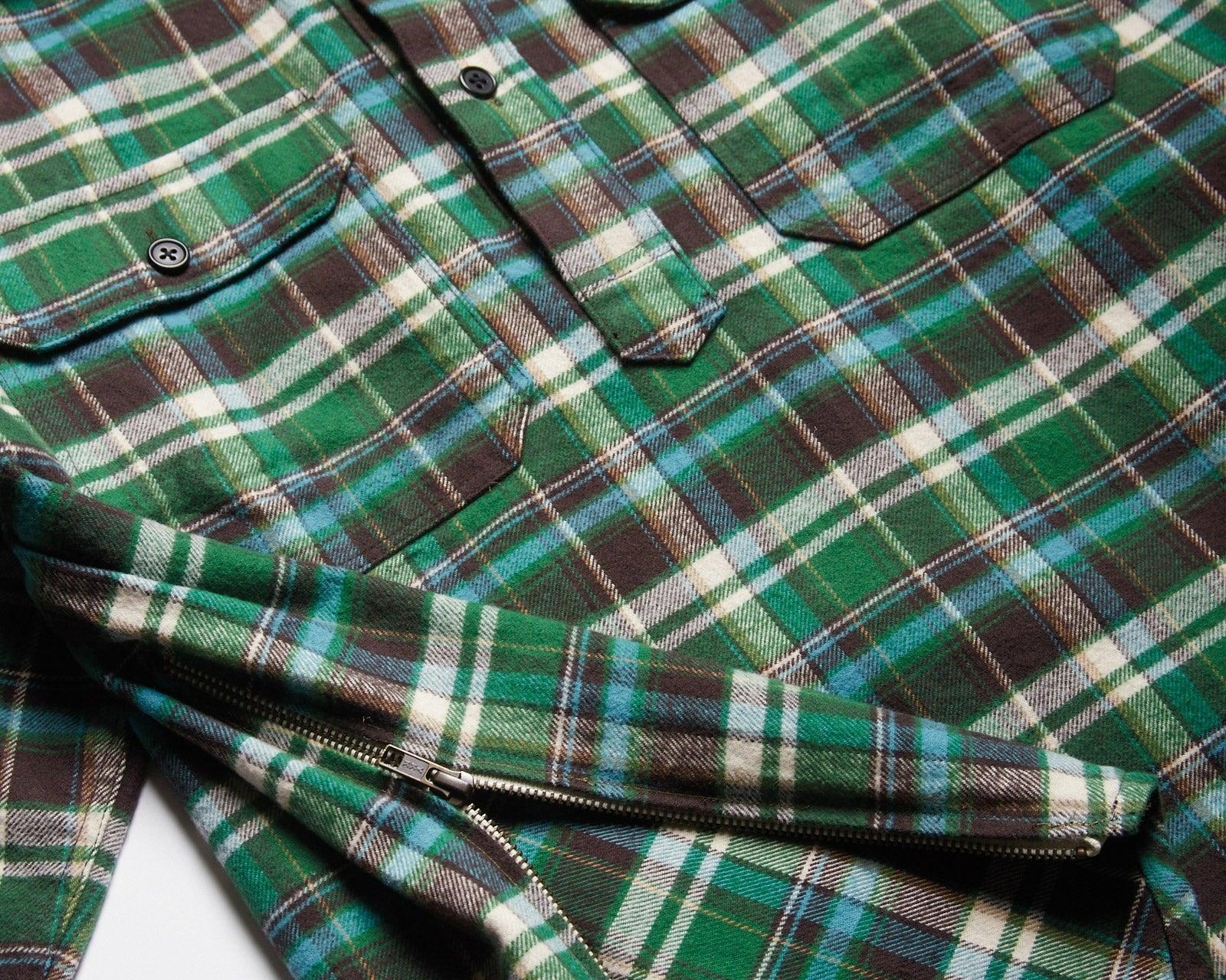 Lumberjack Pullover V.2 / Green Plaid Product Image