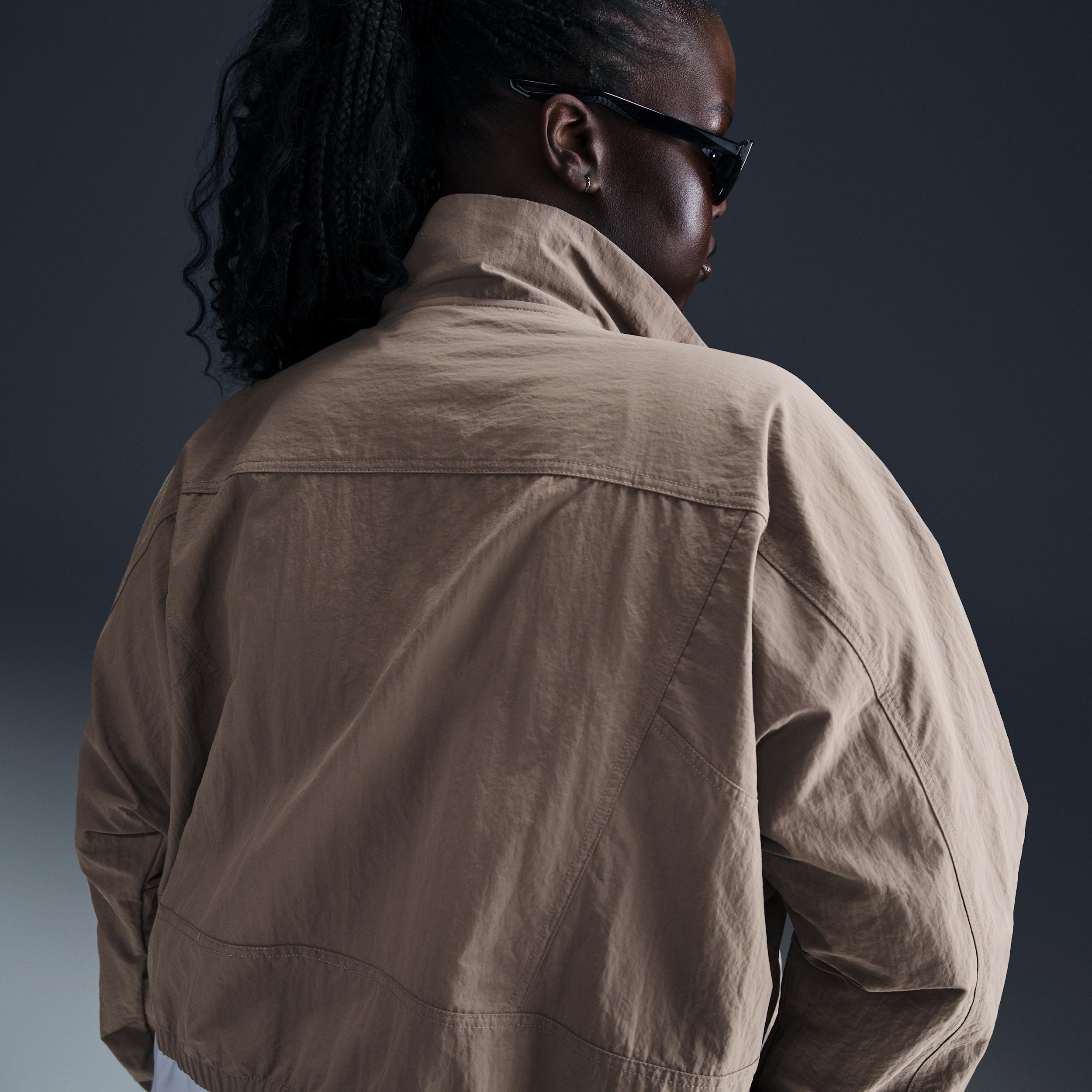 Women's Nike Sportswear Everything Wovens Oversized Repel UV Protection Jacket (Plus Size) Product Image