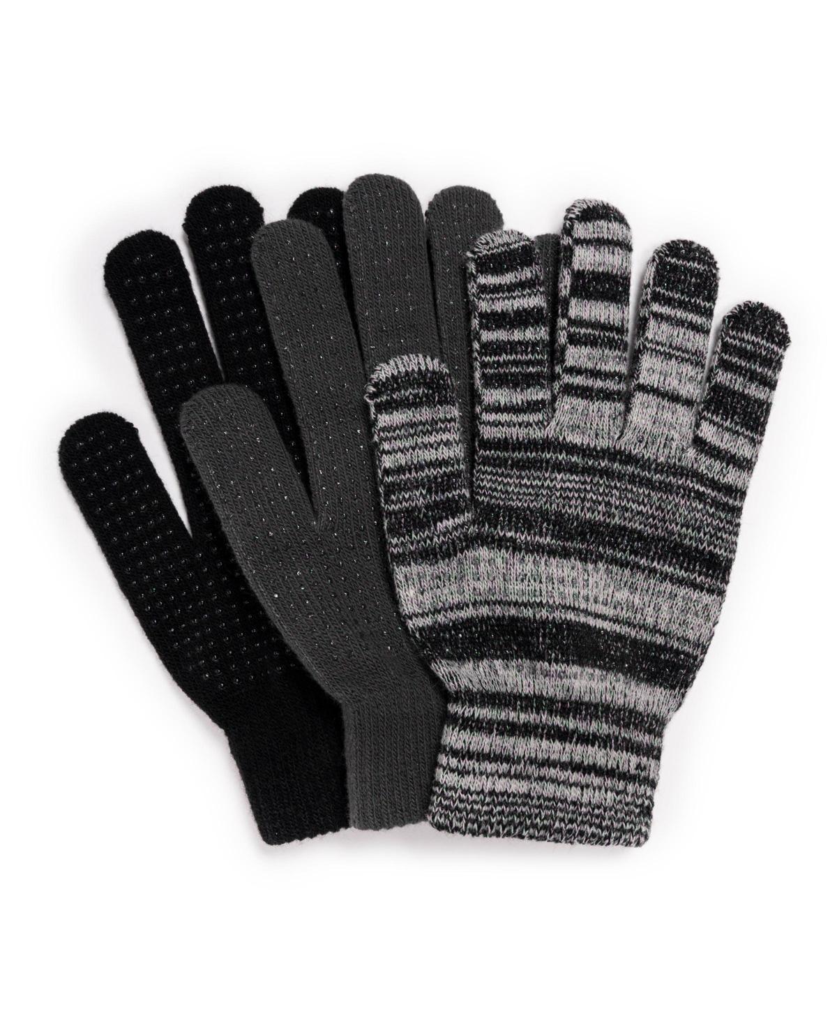 Womens MUK LUKS 3 Pair Pack of Gloves Product Image