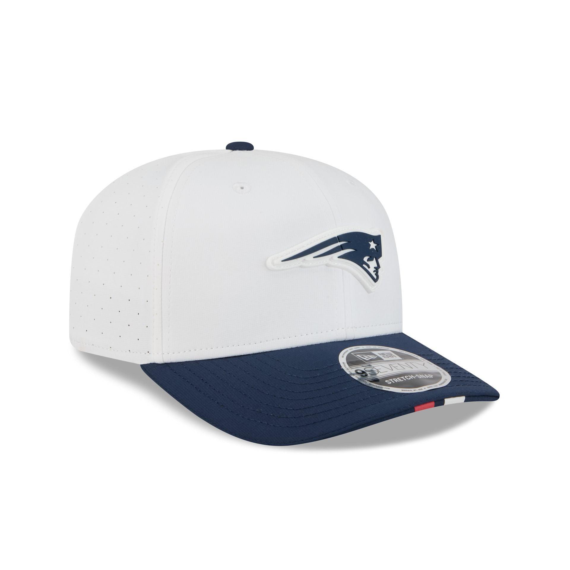 New England Patriots 2025 Training 9SEVENTY Stretch-Snap Hat Male Product Image