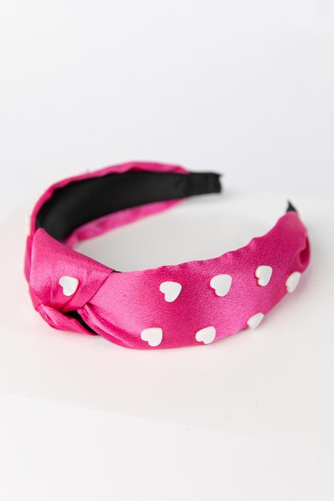 Pink Heart Headband SALE Product Image