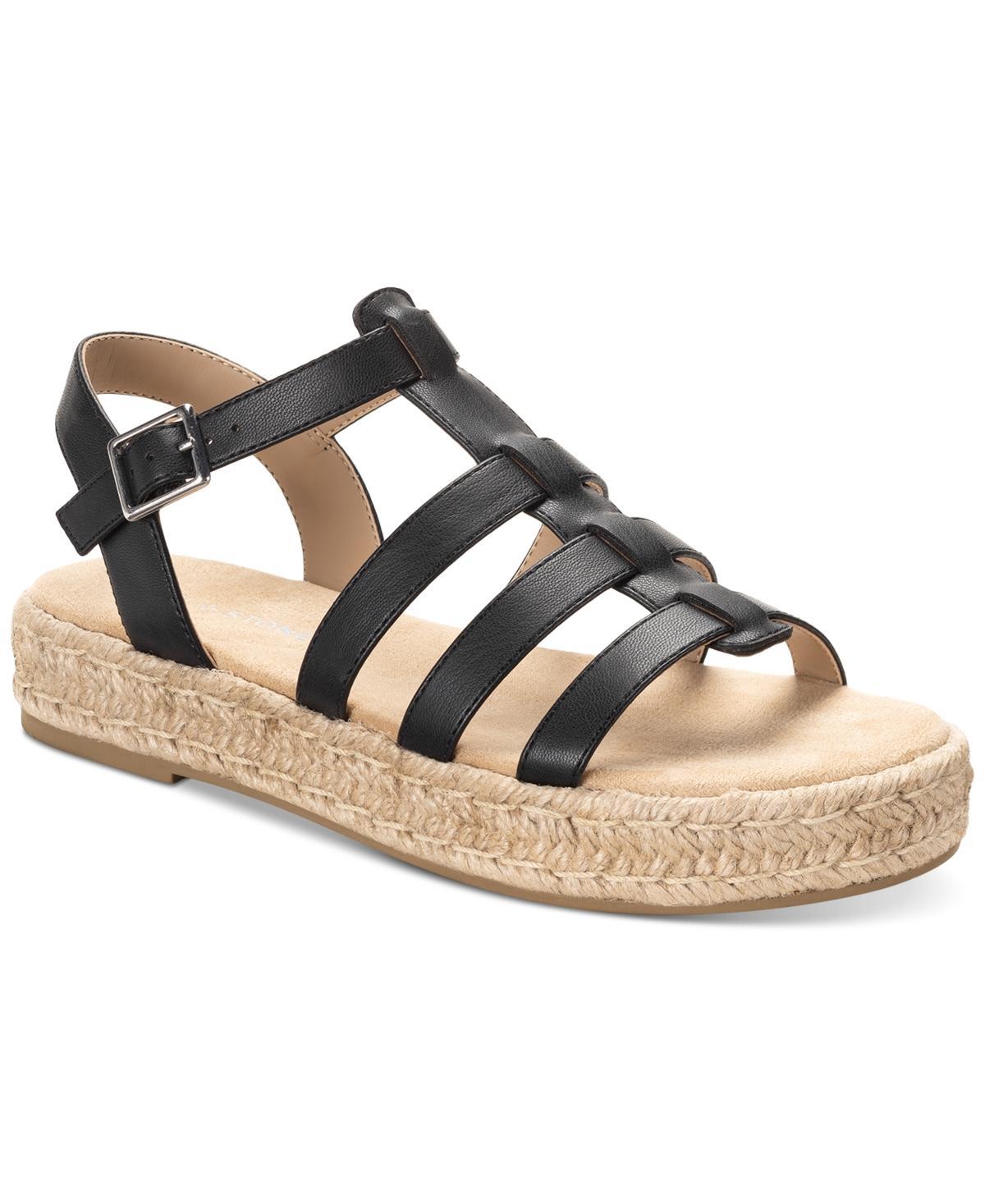 Sun + Stone Womens Rykerr Fisherman Espadrille Flatform Sandals, Created for Macys Product Image