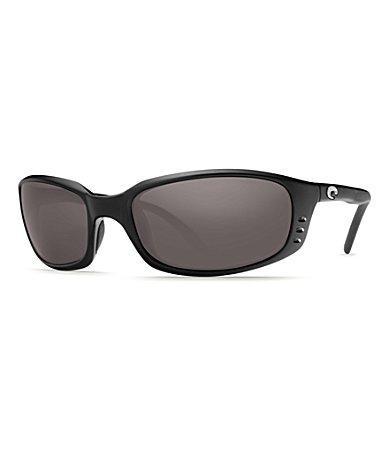 Costa Unisex Brine Polarized Tortoise Wrap Sunglasses Product Image