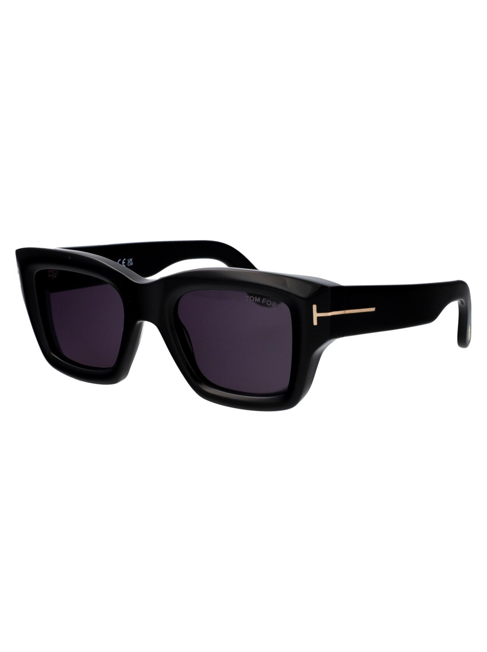 TOM FORD Sunglasses In 01a Black Product Image