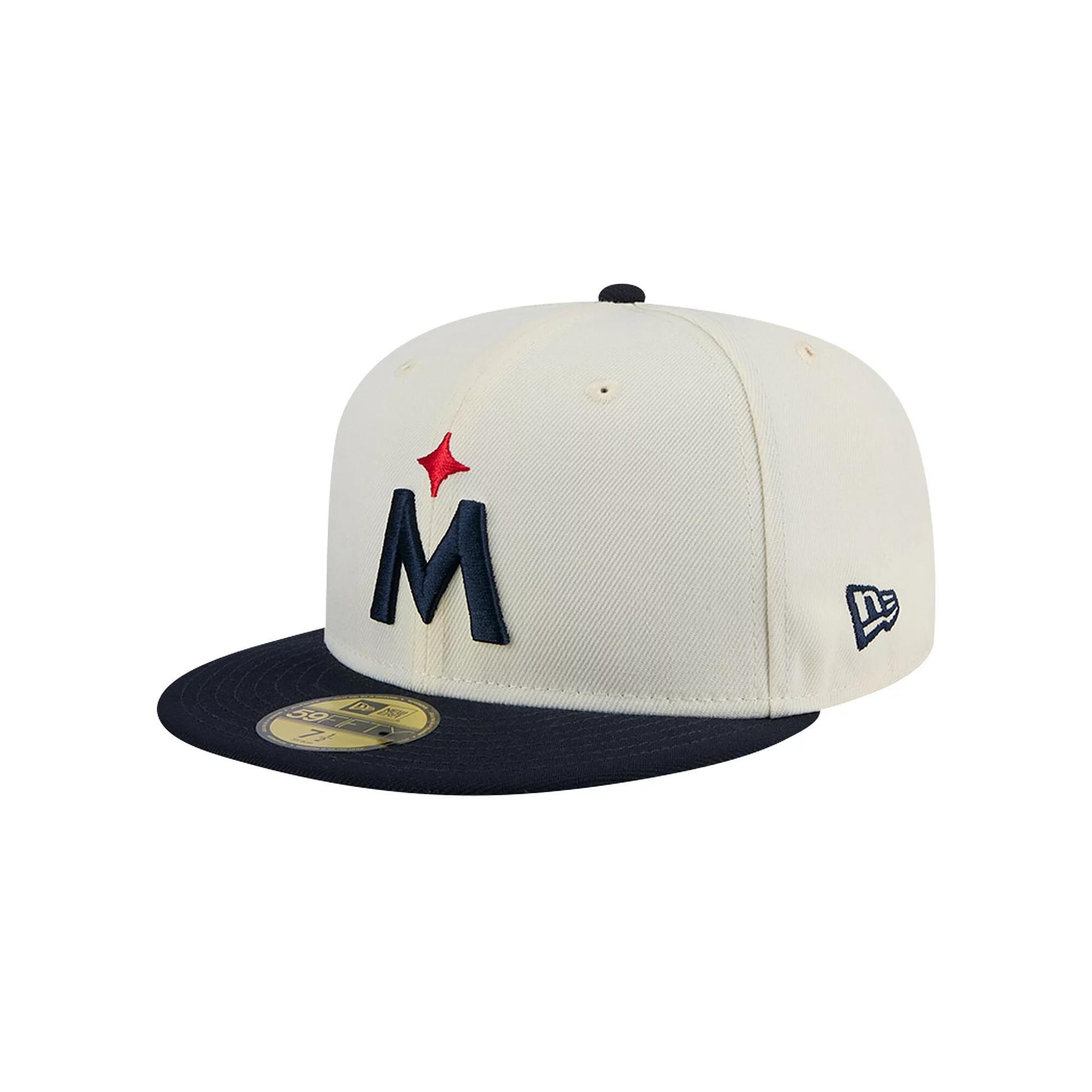 Men's New Era White Detroit Tigers Cooperstown Collection Chrome 59FIFTY Fitted Hat, Size: 7 1/8 Product Image